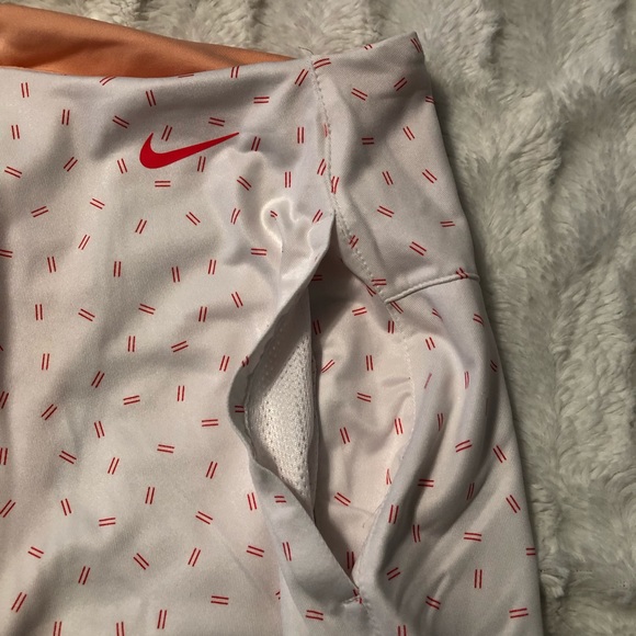 Nike Dri-Fit Skort peach and white - Picture 2 of 7